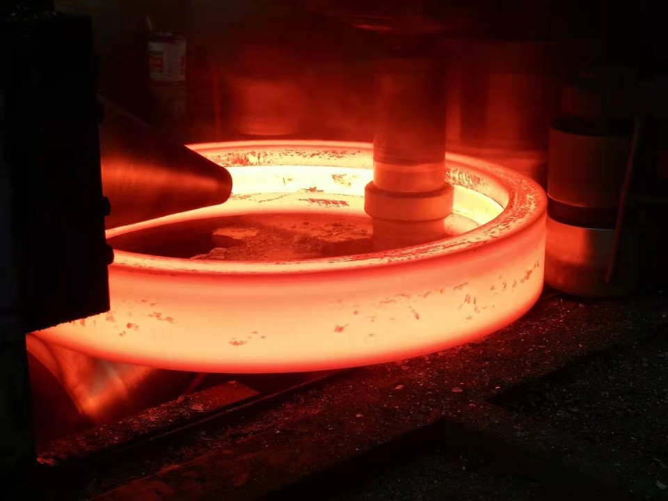 High-quality ring rolling forging